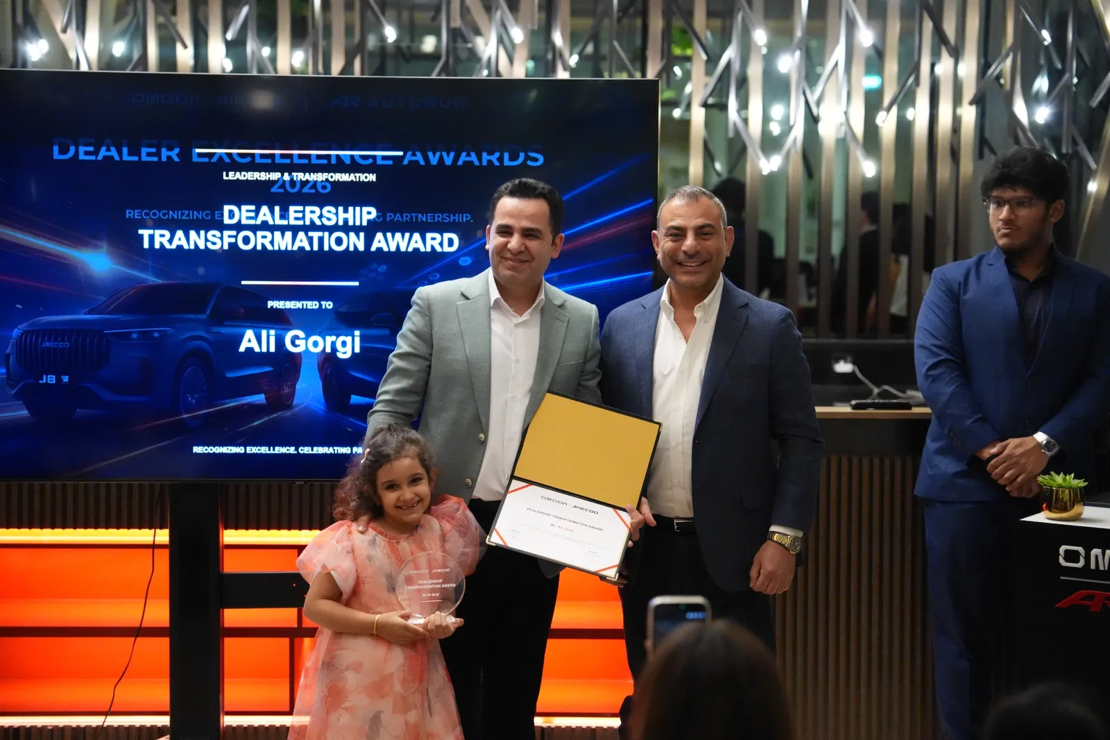 AUTORUN and OMODA & JAECOO Recognize July’s Top-Performing Sales Team Members