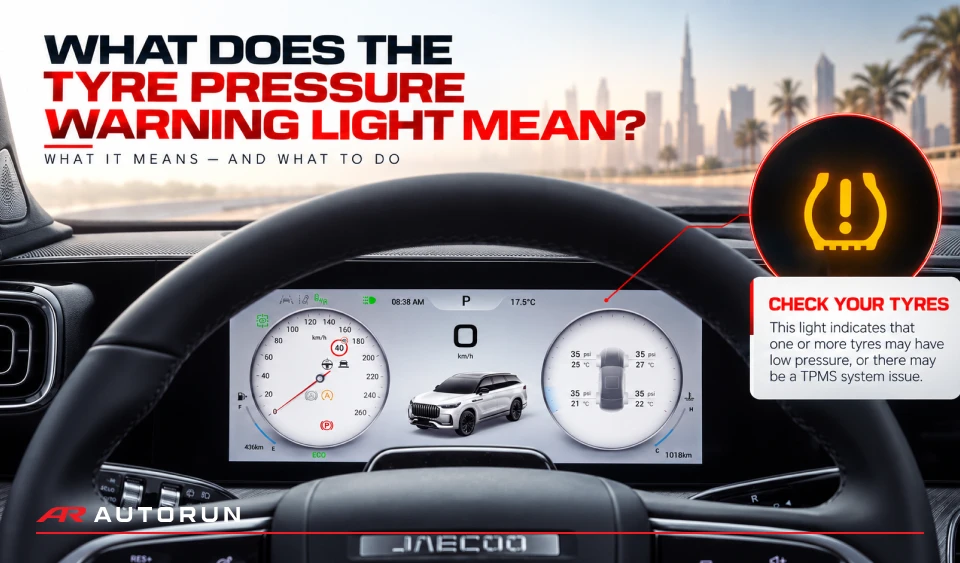 Tyre Pressure Warning Light: TPMS Guide for UAE Drivers