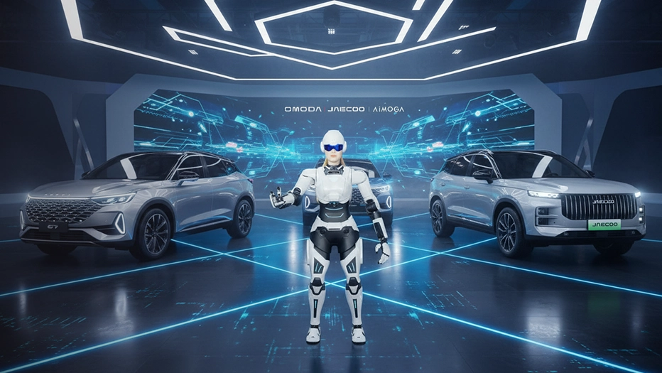 Where Robotics Meets Mobility | AiMOGA Debuts at OMODA&JAECOO User Summit