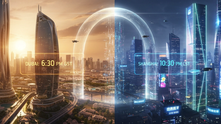UAE to China Time Difference | Dubai & China Time Guide