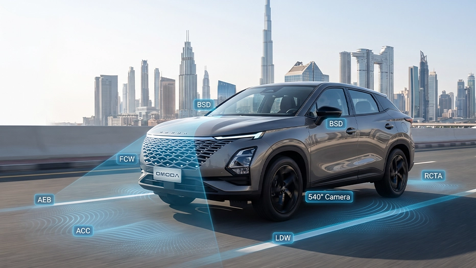 OMODA C5 Safety Rating & ADAS Guide | UAE